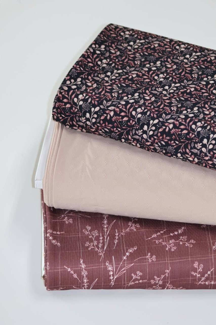 Tropical Breeze Poly Koshibo Redwood by the half yard
