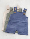Baby Boys Short Overalls