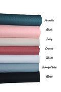 Window Frost Solids by the half yard