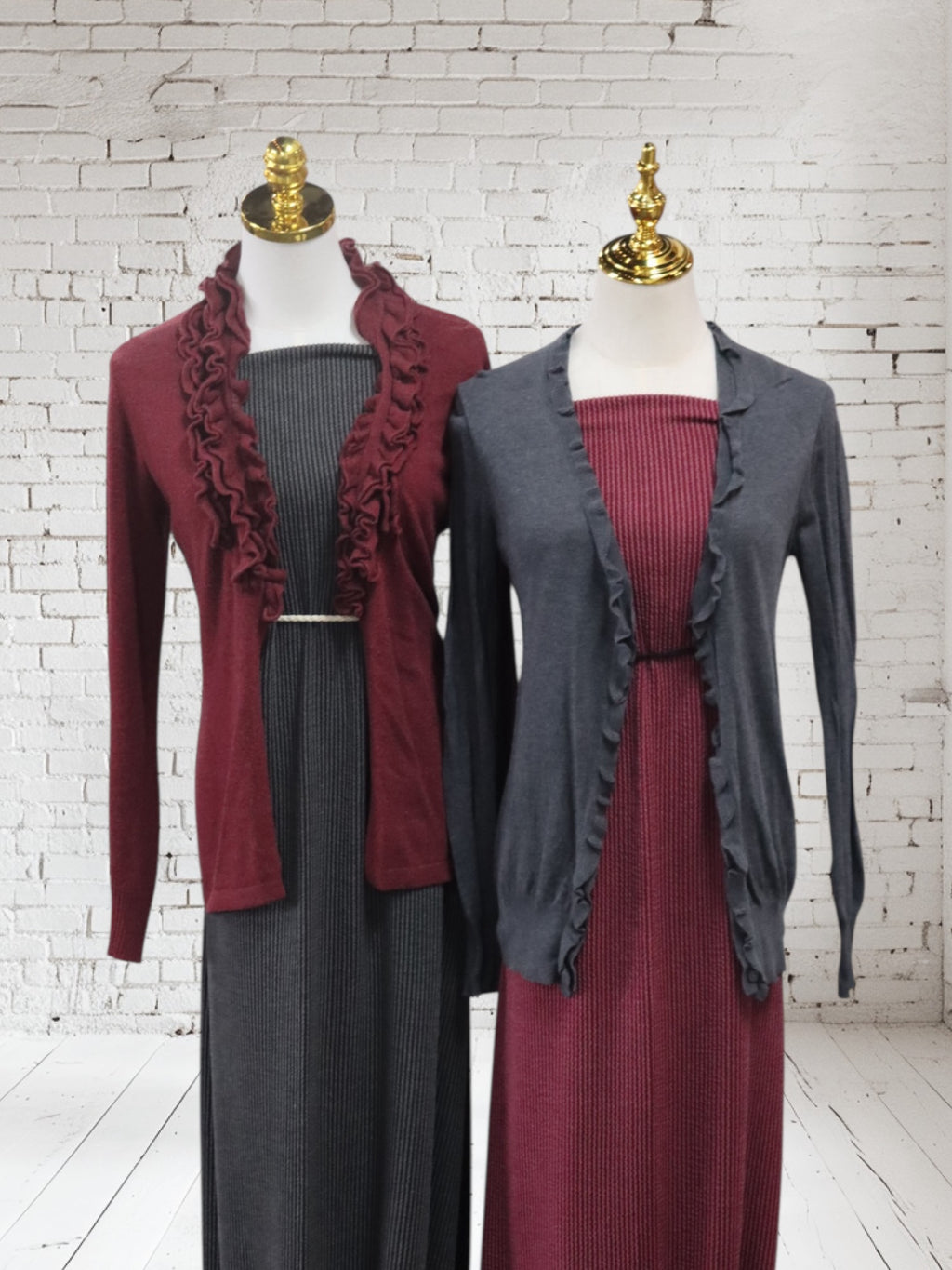Jacquard Rib Knit Solid by the half yard