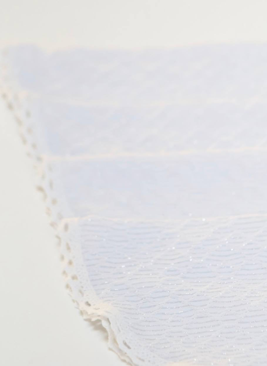 Handmade White Veils