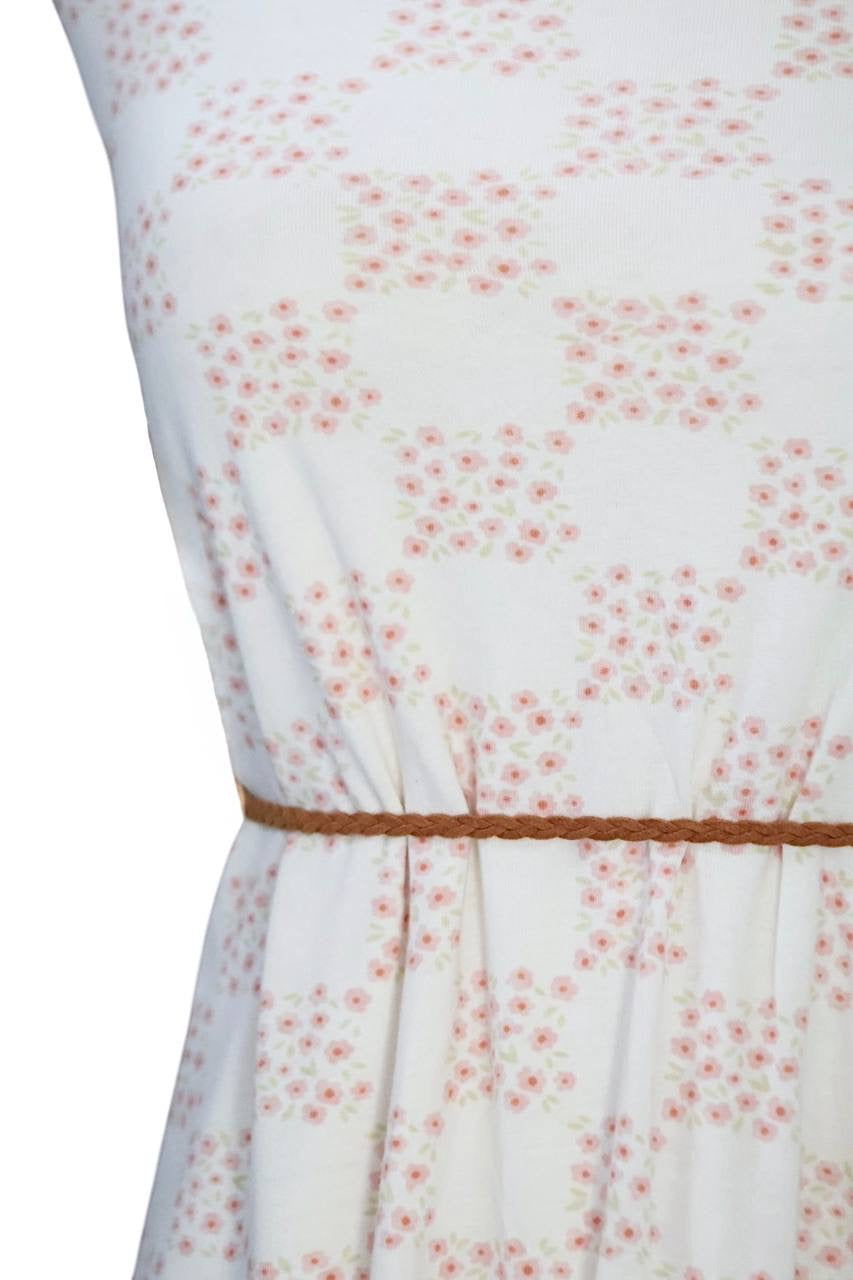 EXCLUSIVE Cotton Spandex Peony Pink Watercolor floral  Checks by the Half Yard