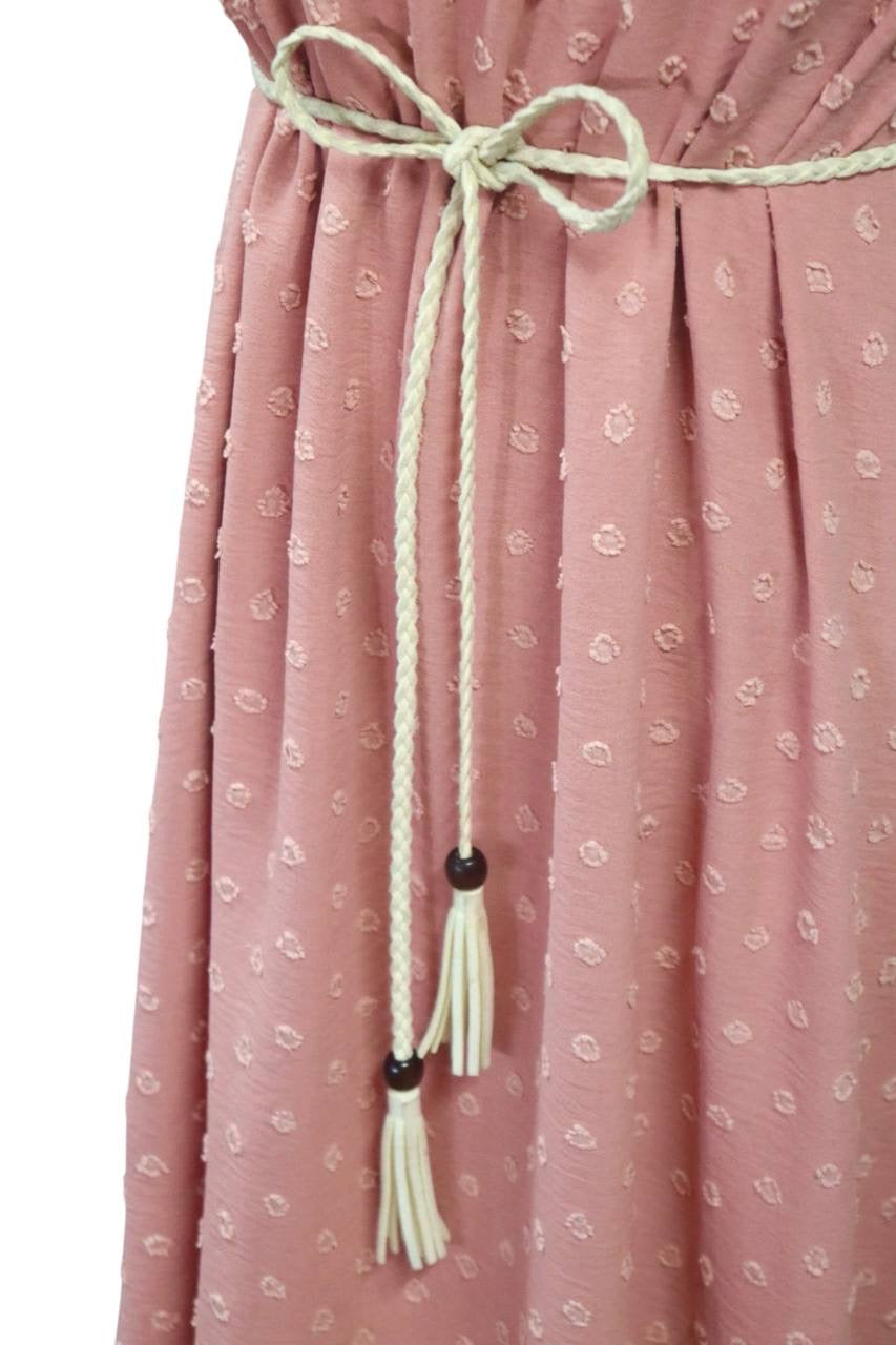Circle Swiss Dot “Laurie” Polyester by the Half Yard