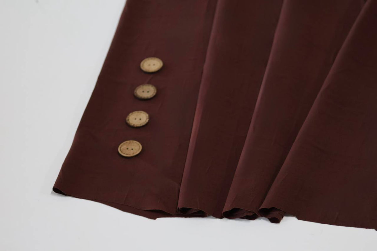“Deep Rust ” Poplin Airflow by the Half Yard