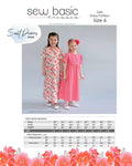 Sew Basic Girls Dress Pattern