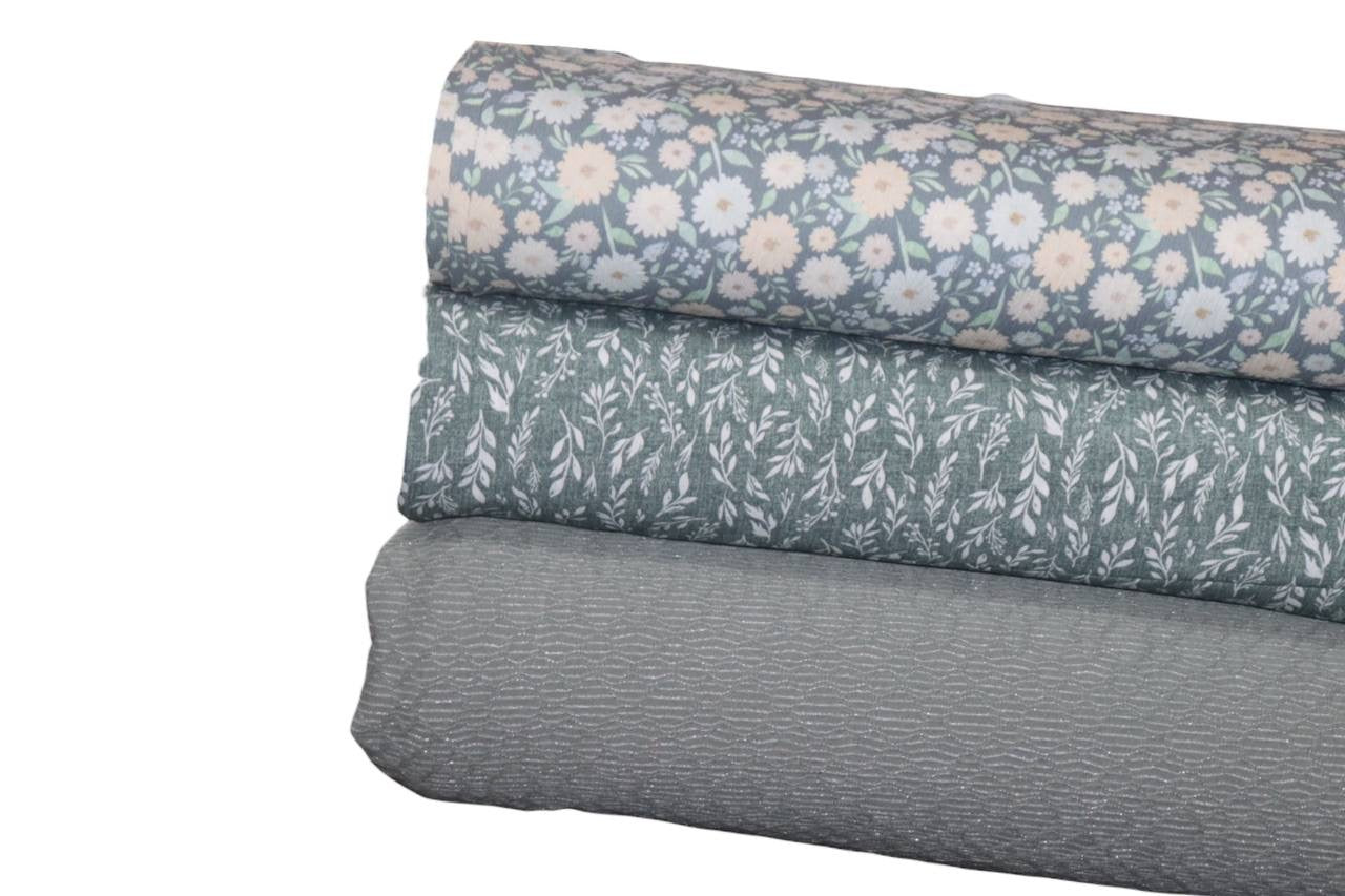 Poly Yoryu  “Sage” by the half yard