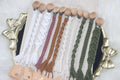 Handmade Macrame Pacifier Clips