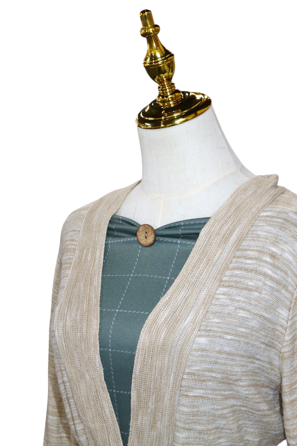 Double Brushed Olive Plaid by the half yard