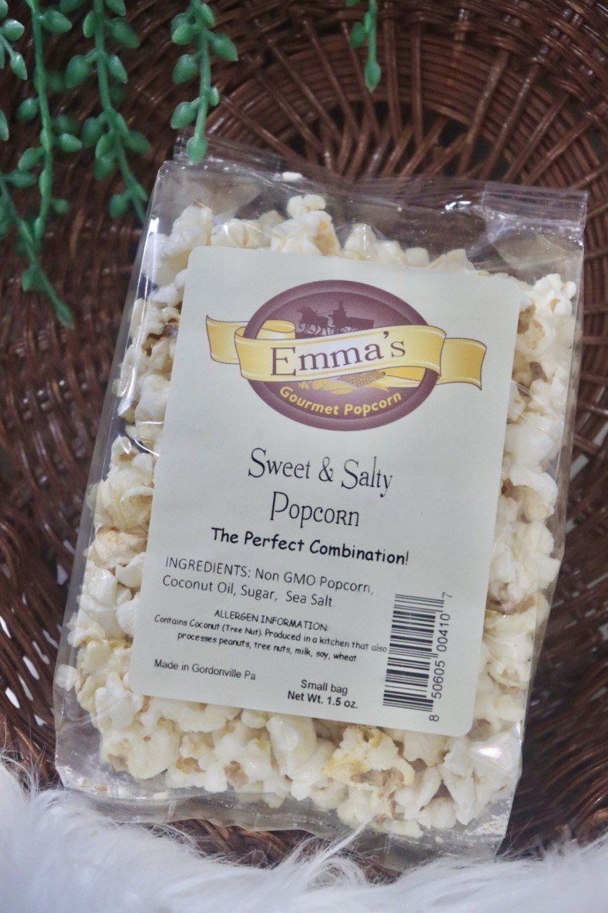 Emma’s Gourmet Sweet & Salty Popcorn