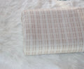 Sand Plaid Single Brushed Poly by the half yard
