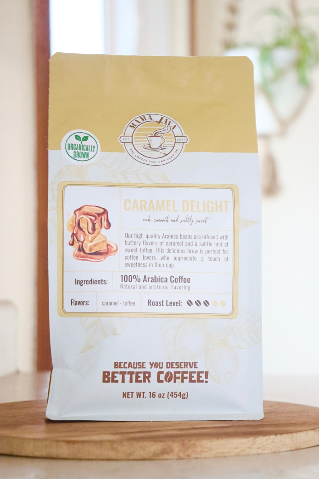 Caramel Delight Organic 16oz