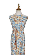 Exclusive Narrow Rib Autumn Harvest Floral by the Half Yard