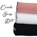 Circle Swiss Dot “Laurie” Polyester by the Half Yard