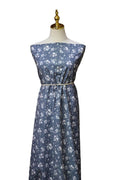 Exclusive Pineskin Dusty blue painted cosmos by the Half Yard