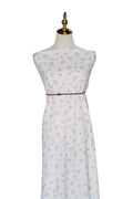 Narrow rib Peach Petal by the Half Yard