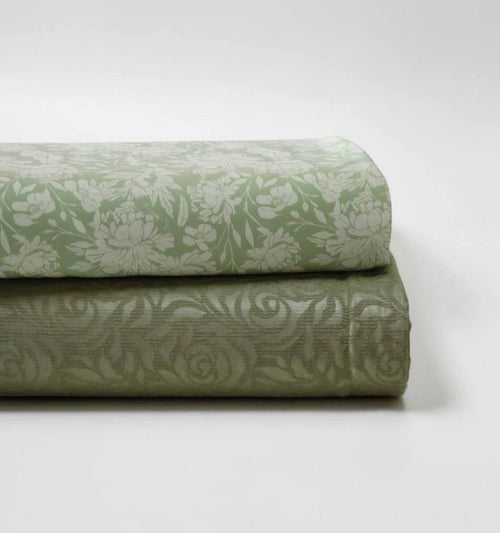 Cloud Poly French Green Timeless Peony by the Half Yard