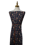 Pineskin Rich Chestnut Fall Sprigs by the Half Yard