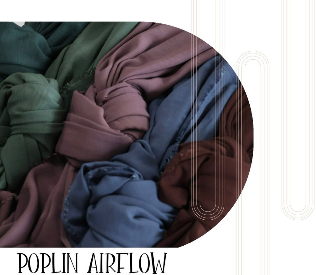“Hunter” Poplin Airflow by the Half Yard