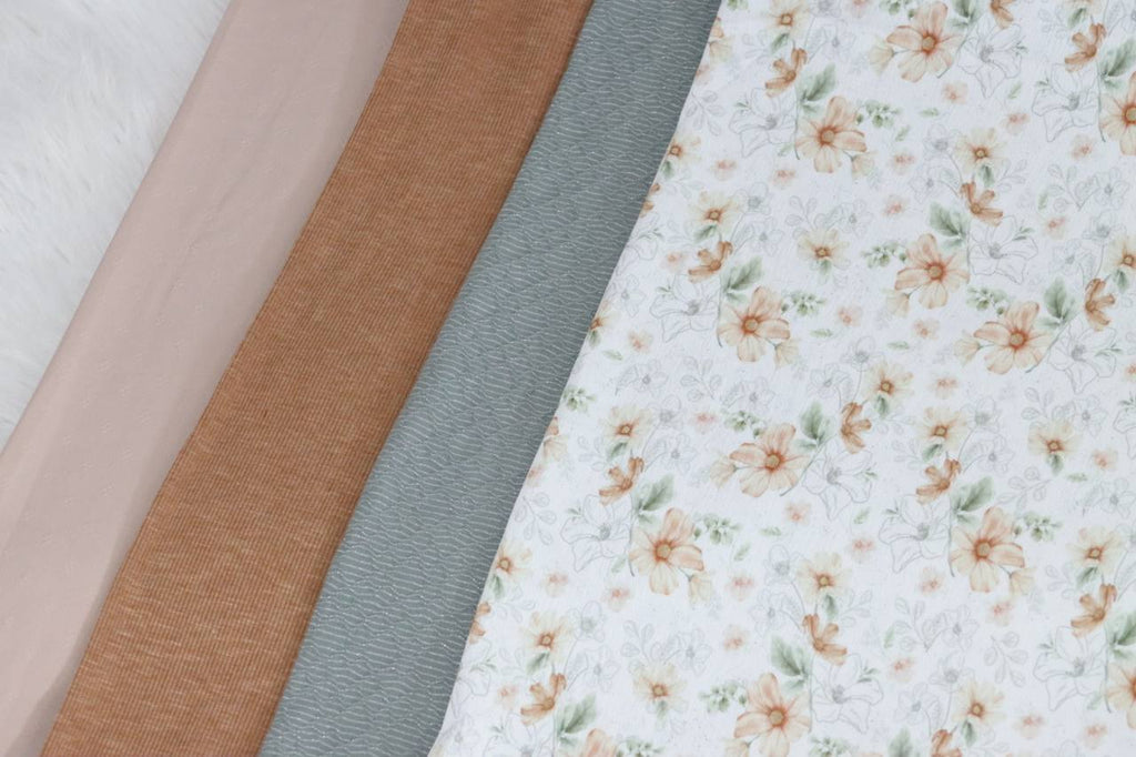 Pineskin Clay Peach Graceful Cosmos by the half yard