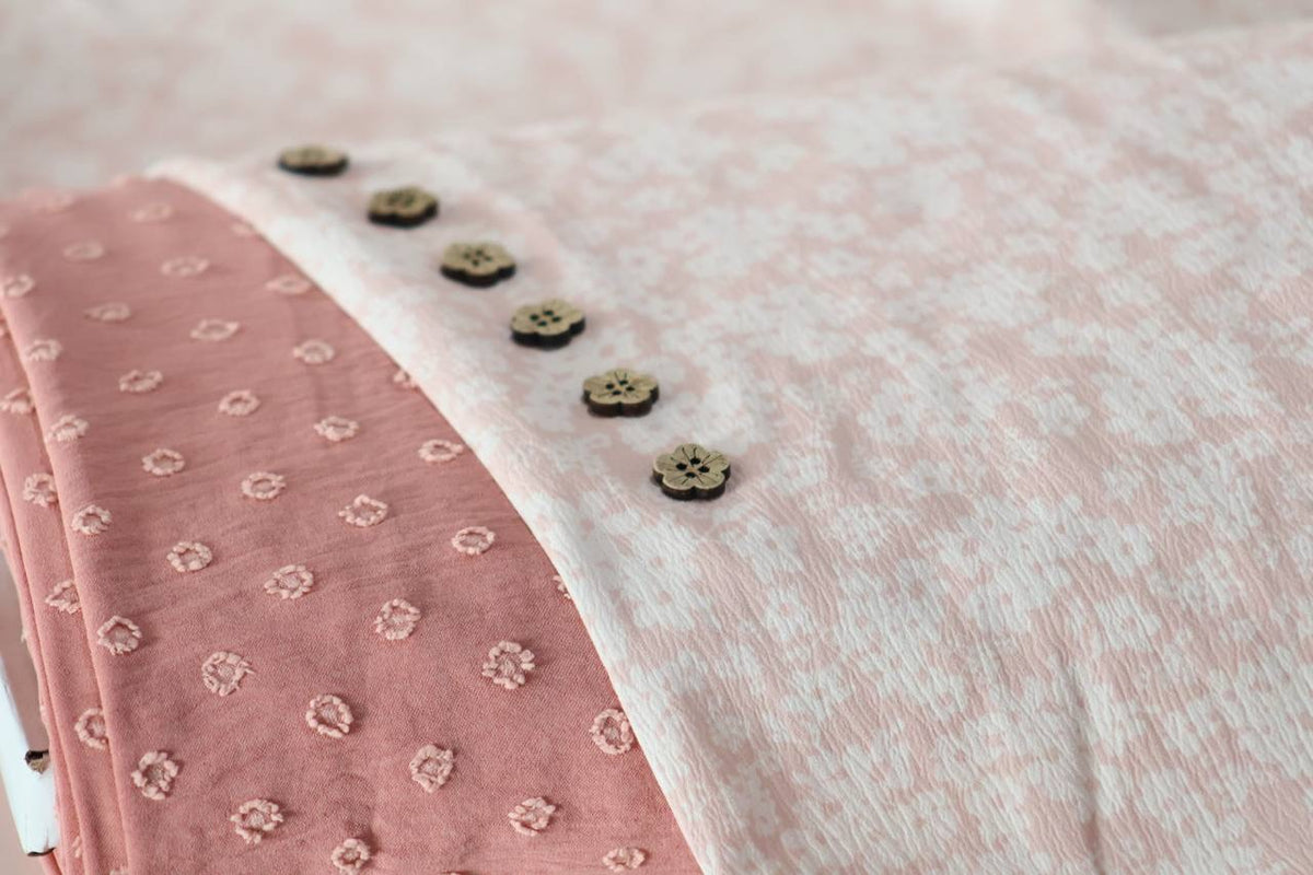 EXCLUSIVE Pineskin Powder Pink by the Half yard