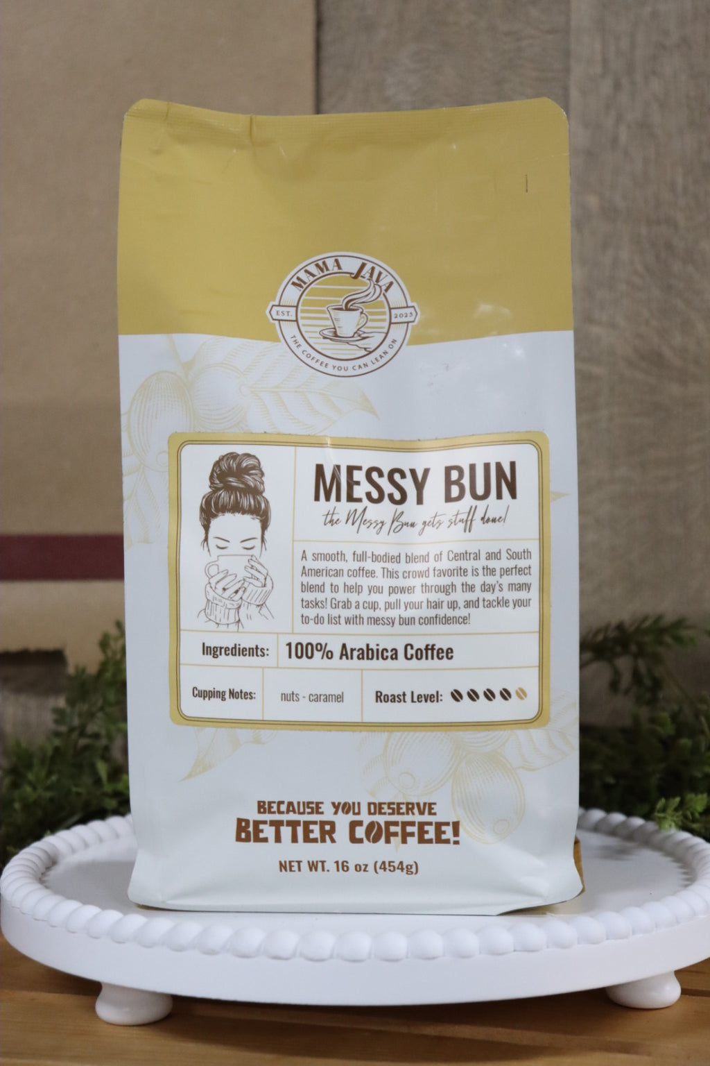 Messy Bun Organic 16oz