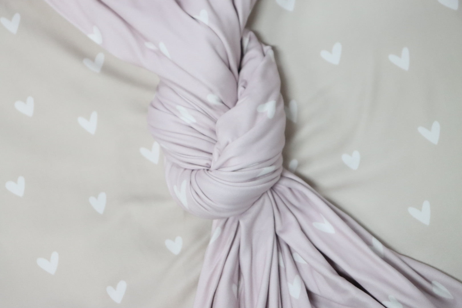 Double Brushed Hearts by the half yard