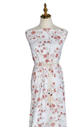 Butter knit Vintage Rosewood Floral by the half yard