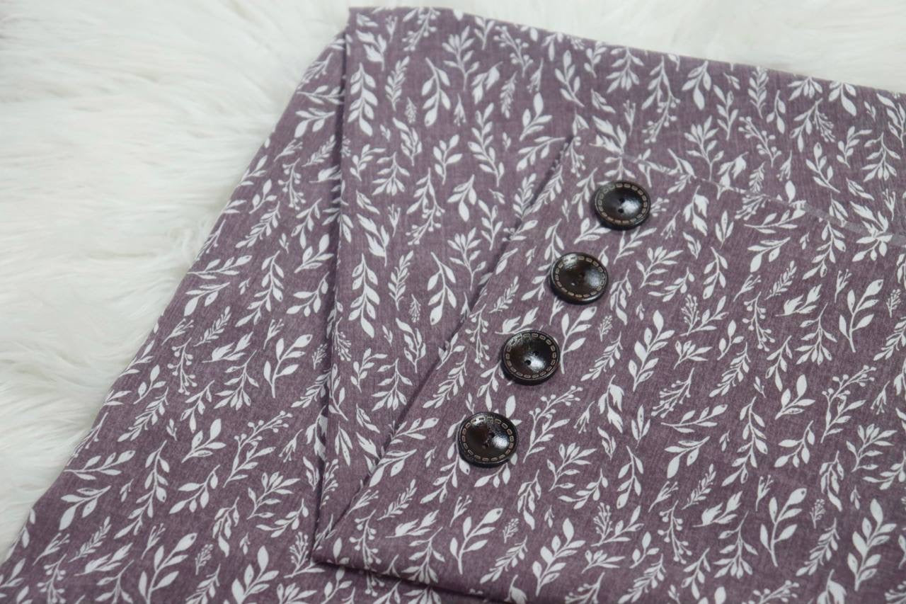 Poly Yoryu  “Grape” by the half yard