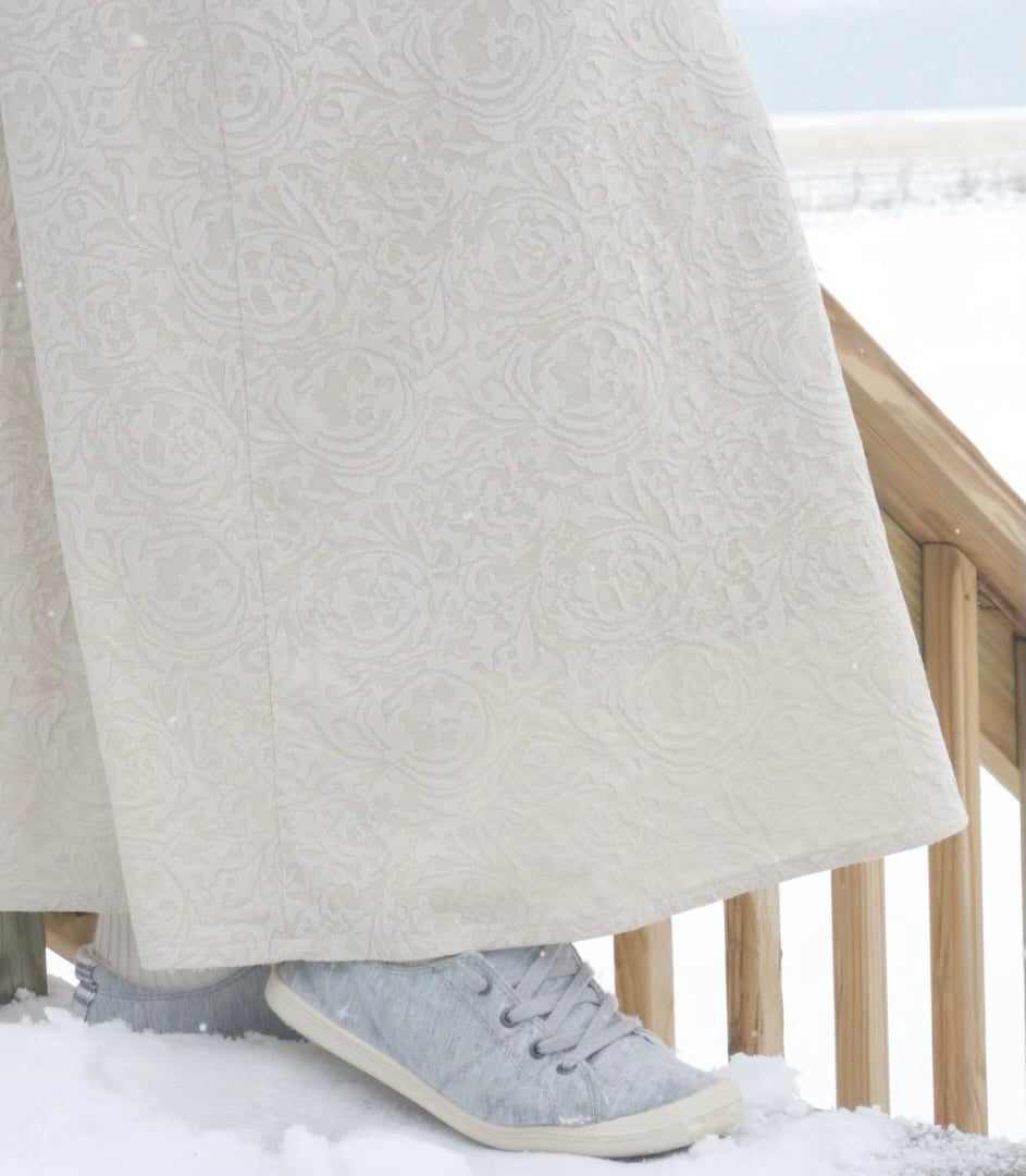 Window Frost Solids by the half yard
