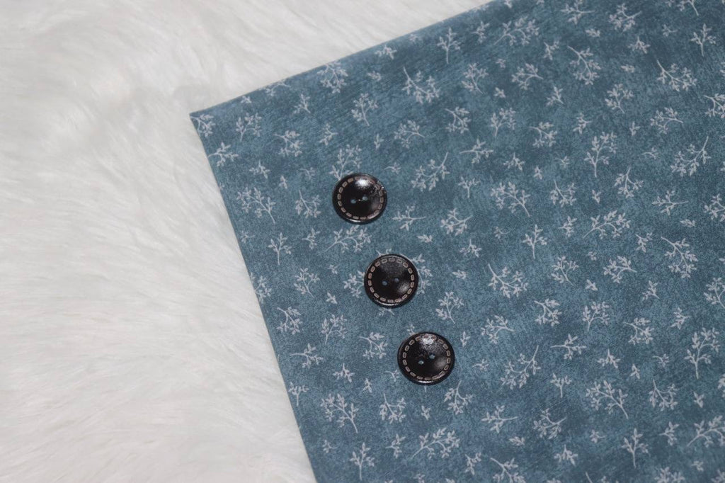 Poly Linen crêpe “Blue Teal” by the half yard