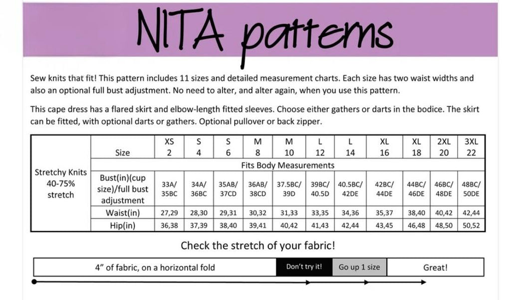 Nita “LEIA” Women’s Pattern
