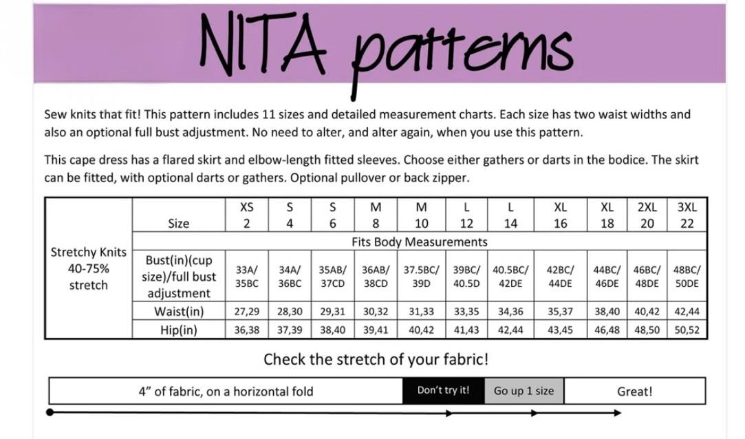 Nita “LEIA” Women’s Pattern