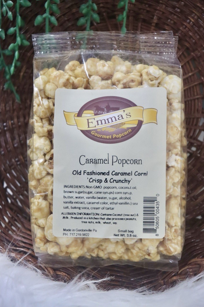 Emma’s Gourmet Caramel Popcorn