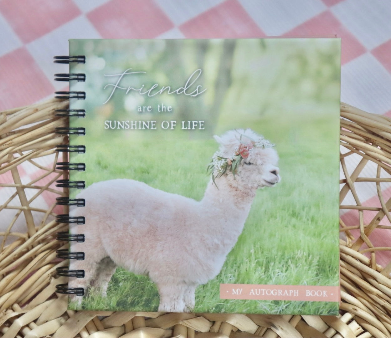 Llama Autograph book