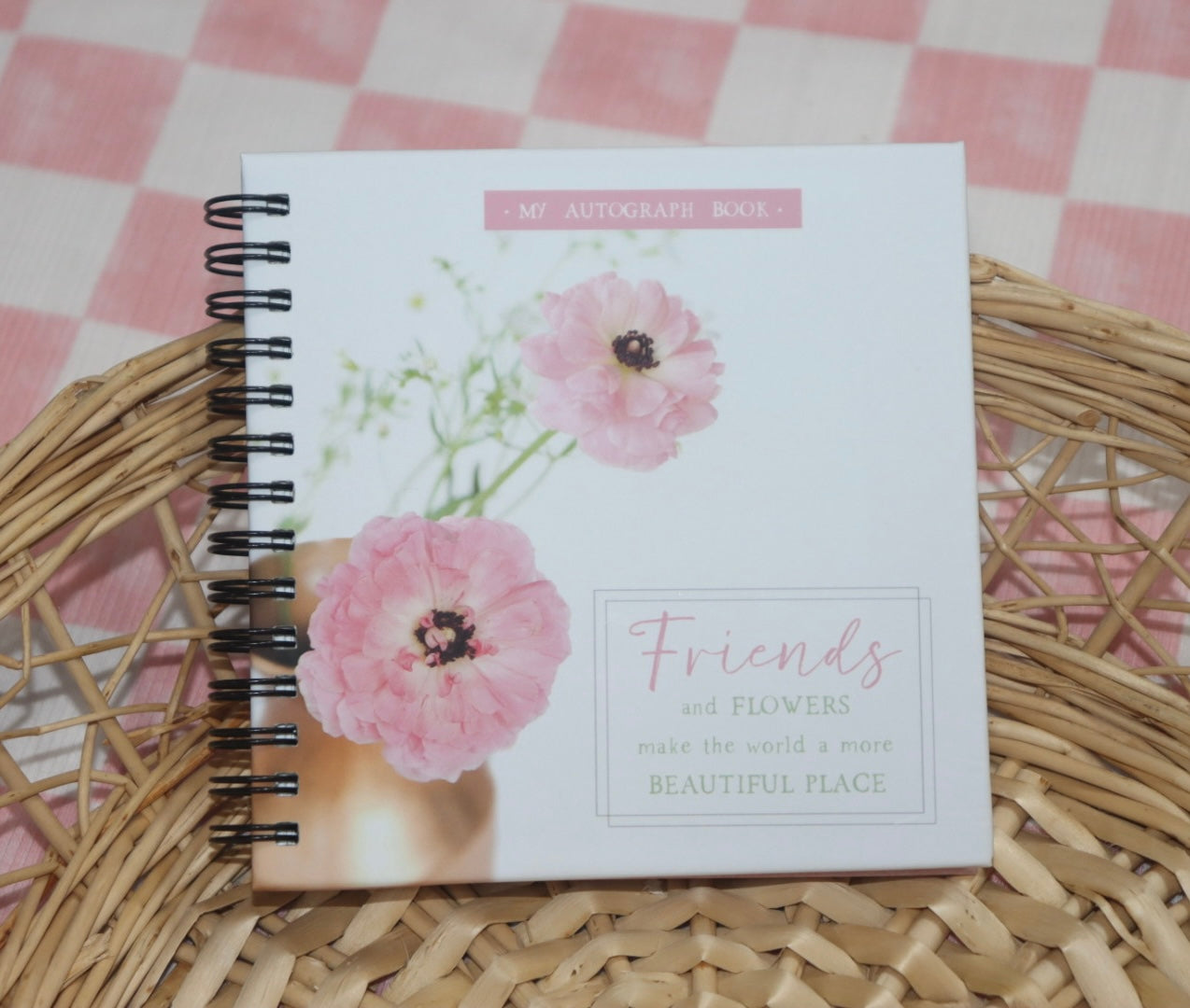 Friends & Flowers  Autograph book