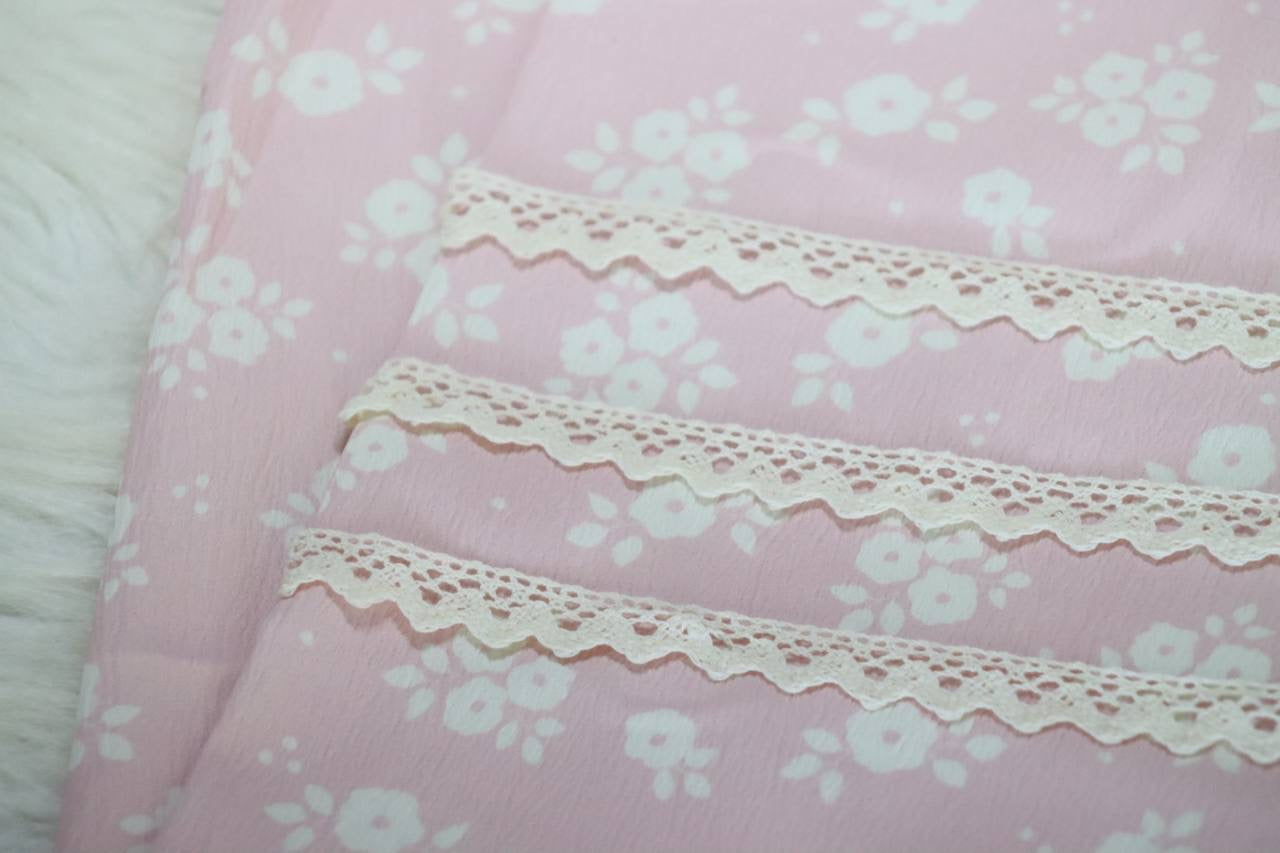 Pineskin Pastel Pink Petals by the Half Yard