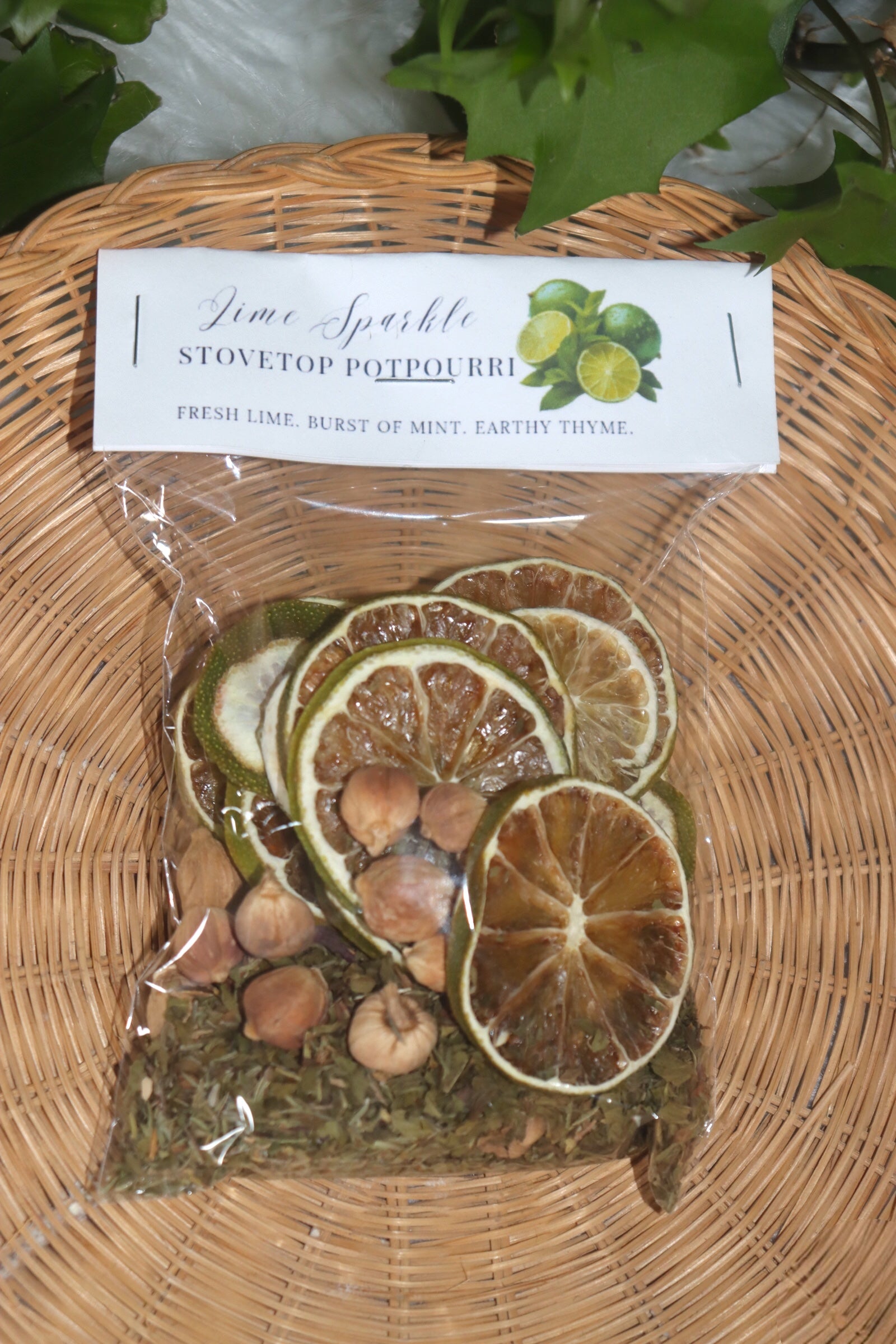 Lime Sparkle Stovetop Potpourri
