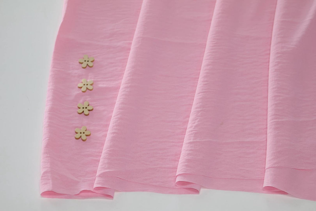 Pink Betty polyester by the half yard