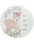 Handdrawn Birth Stat “Fawn”