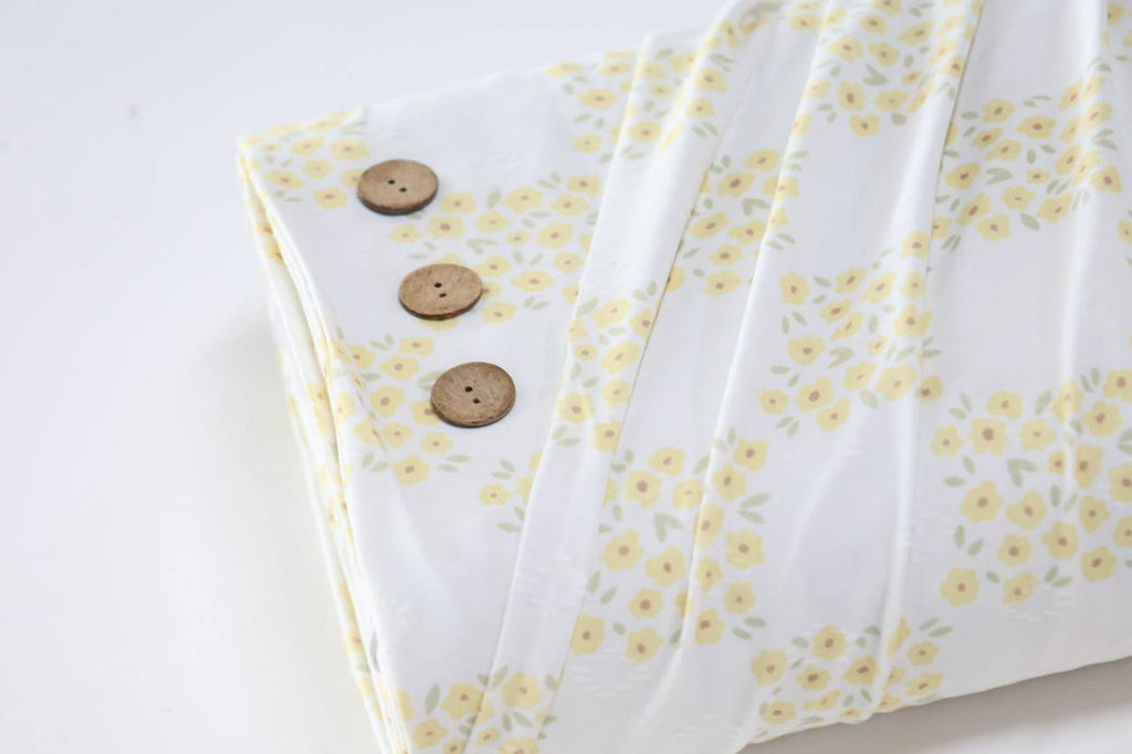 EXCLUSIVE Diamond Swiss dot Sunlight Watercolor floral Checks
By the half yard