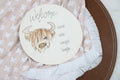 Beige Boho Design
Double brushed by the half yard