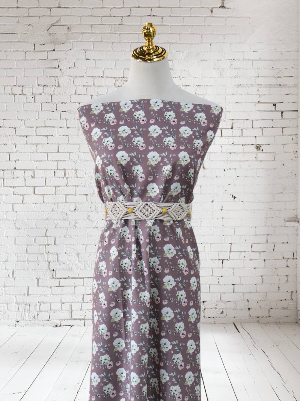 Leona Rose Pineskin by the half yard