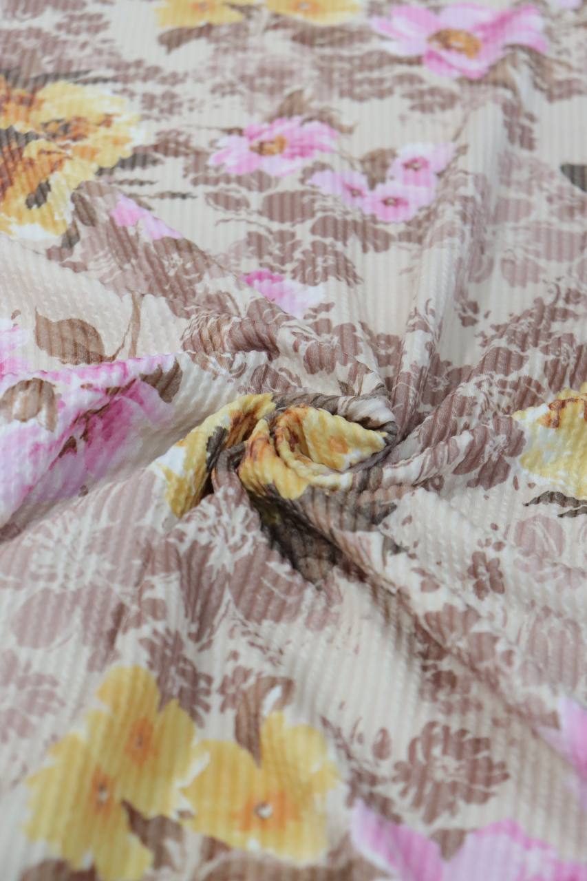 Jacquard knit by the half yard