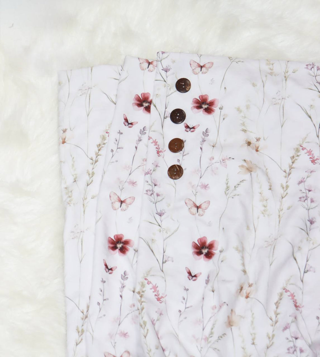 Exquisite Berry Blush Ephemerals Feather Poly