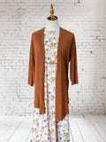 Mustard Gold Blooms
by the half yard Swiss Dot Knit