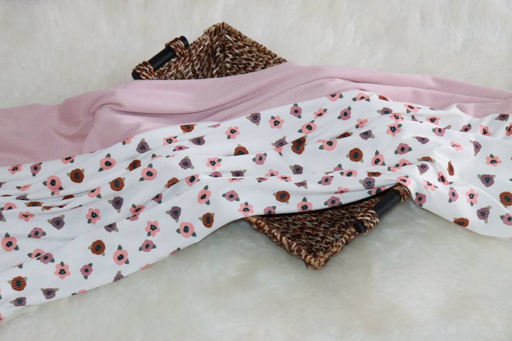 Girly Modern floral
by the half yard Rib Knit