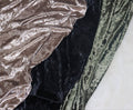 Festive Crushed Velvet Solid by the half yard