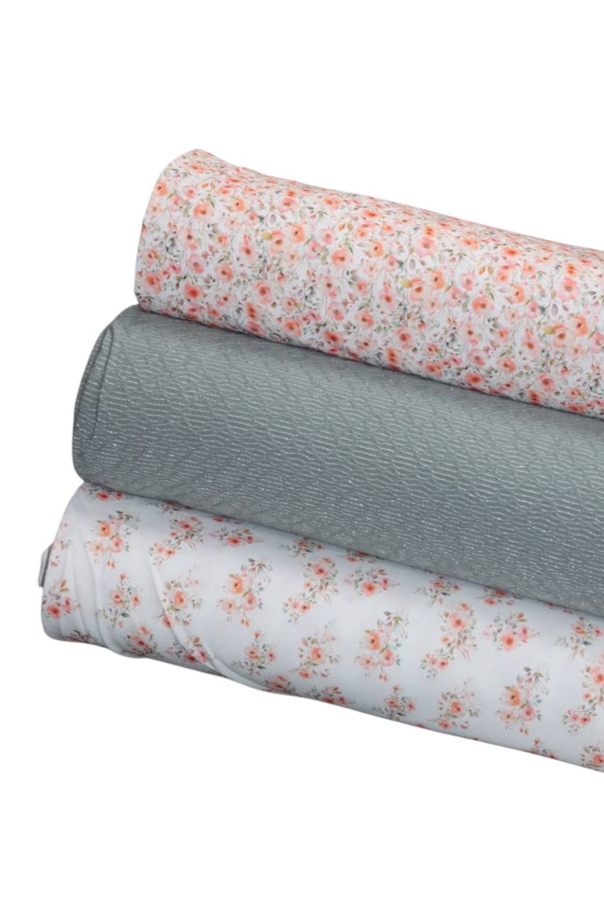 Peach Watercolor Floral
By the half yard Summer Crush