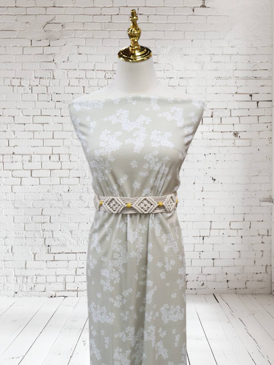 Accessible Beige Floral
by the half yard Missoni Knit