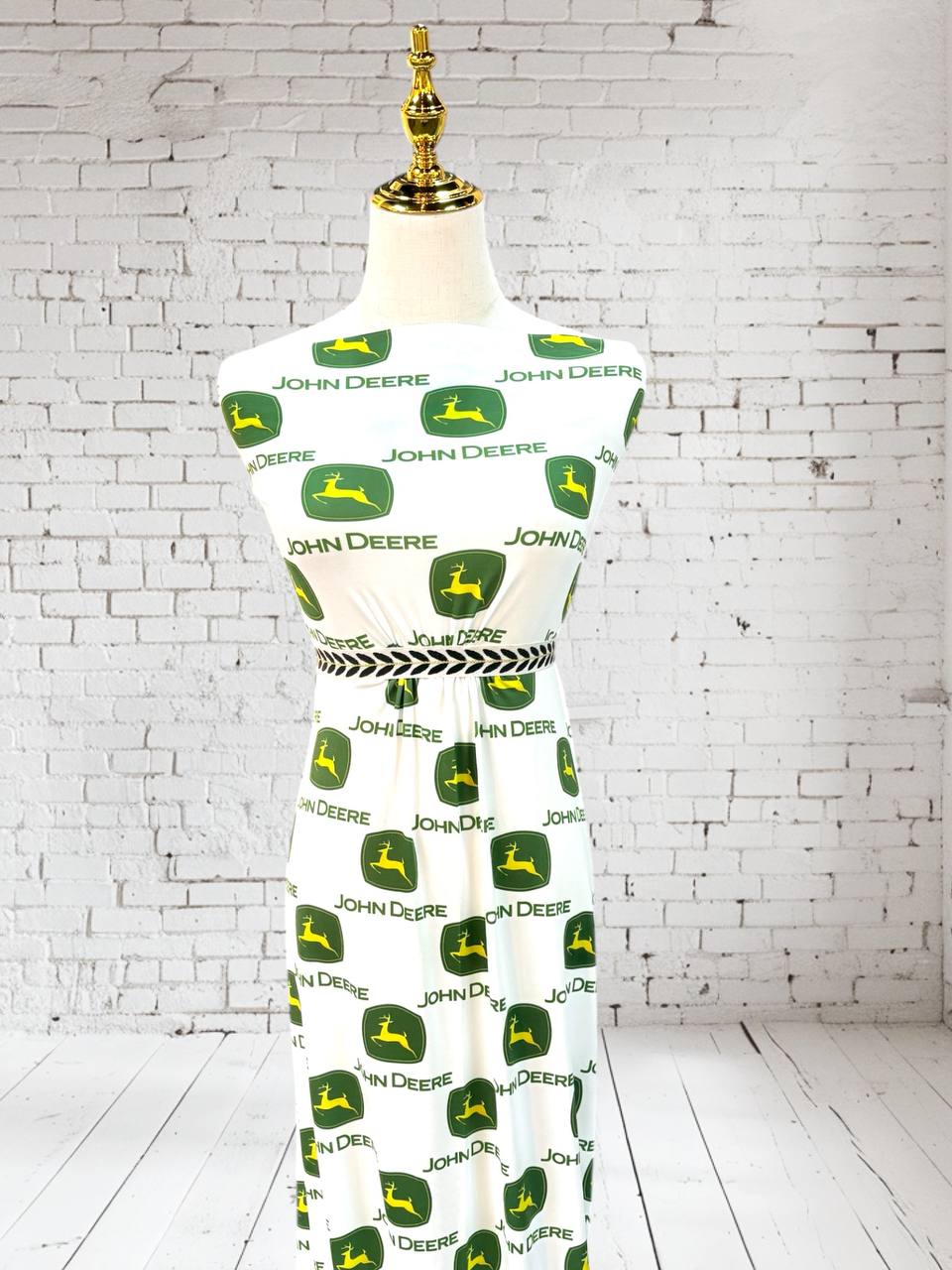 Timeless “Deere” Design
By the half yard Double Brushed Poly